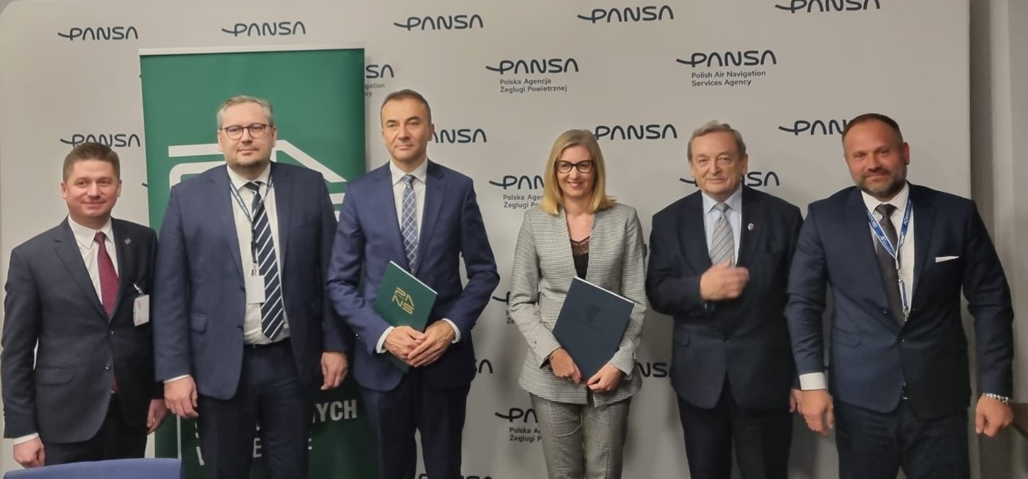 Rozpoczęcie współpracy PANS w Chełmie z Polską Agencją Żeglugi Powietrznej