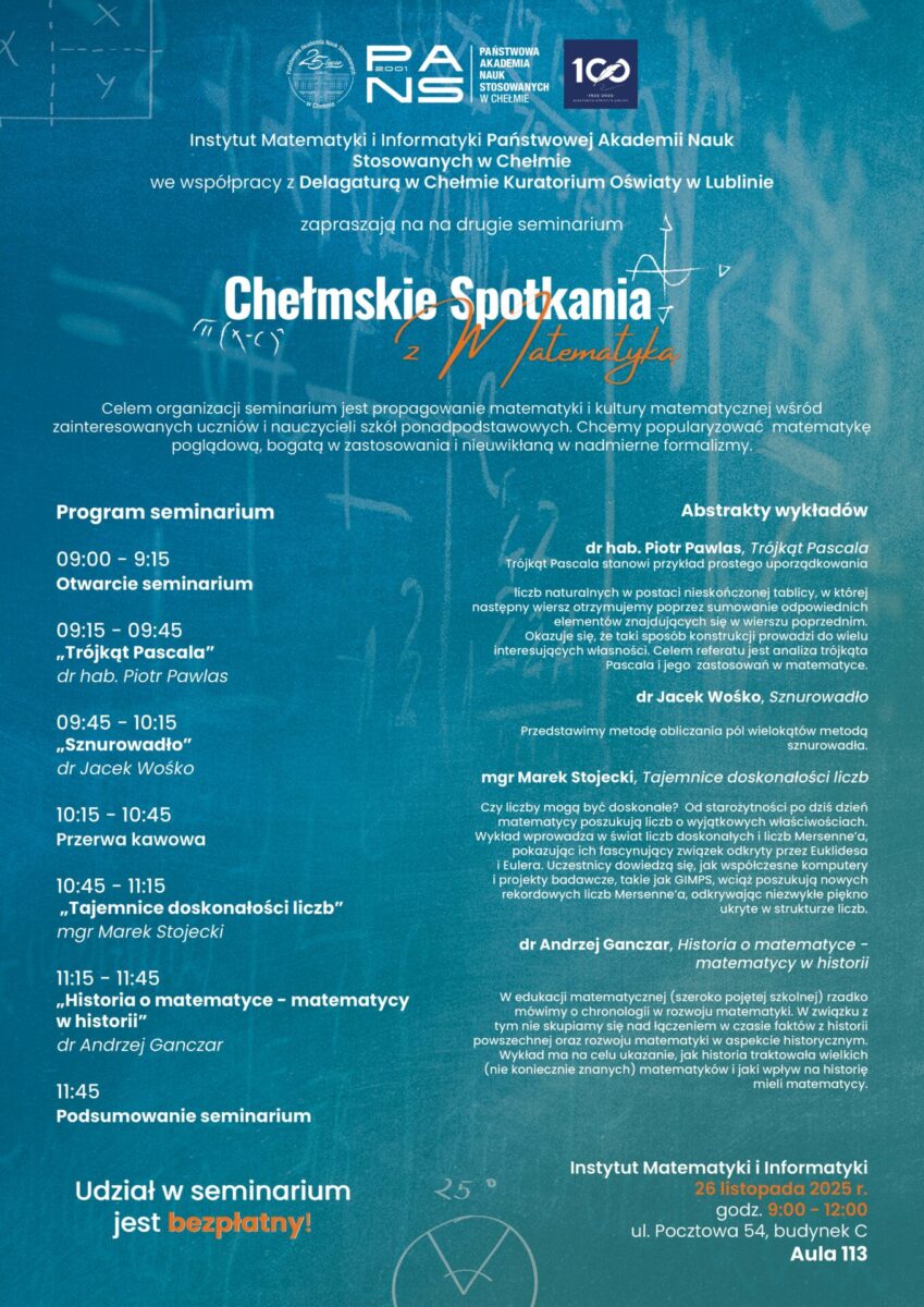 chełmskie spotkania z matematyką