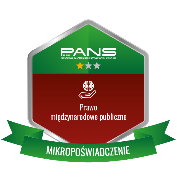 mikropoświadczenie - Prawo międzynarodowe publiczne - badage